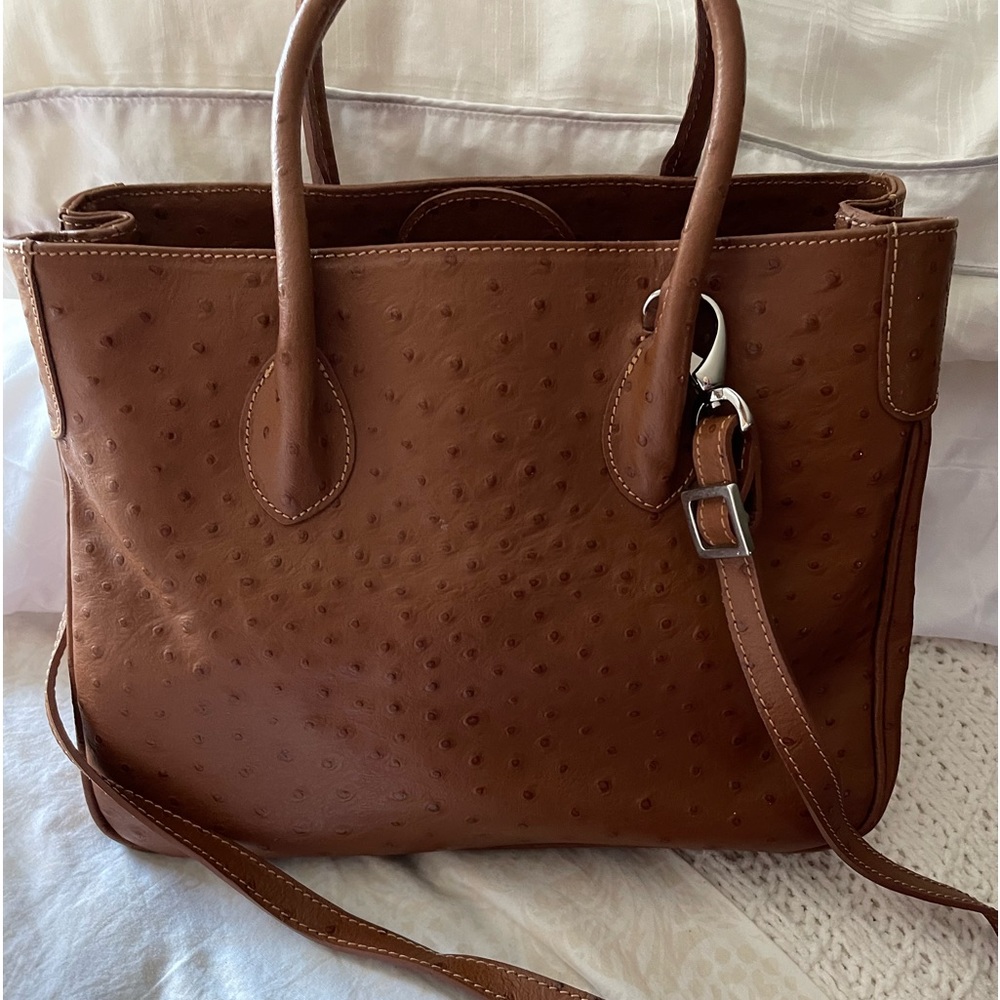 Vera Pelle Ostrich Purse